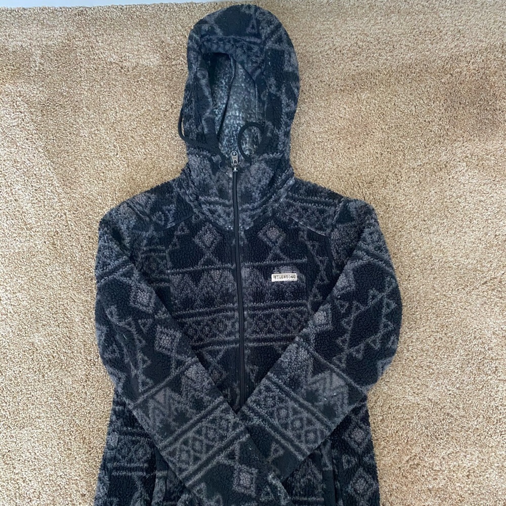 Fleece Billabong Jacket - Picture 2 of 4